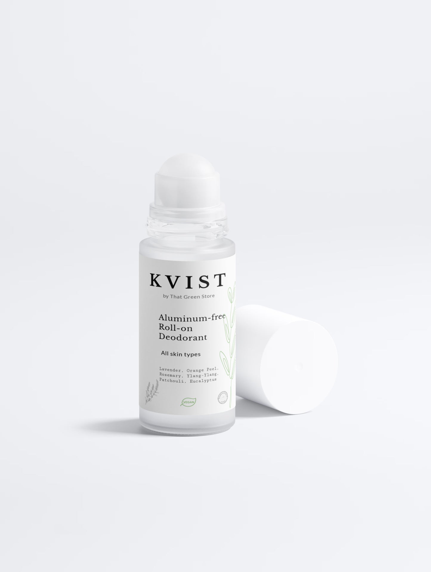 KVIST Aluminum-Free Roll-On Deodorant - Front view