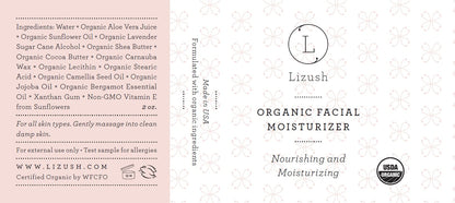 Organic Facial Moisturizer – Natural Nourishing Face Cream-4