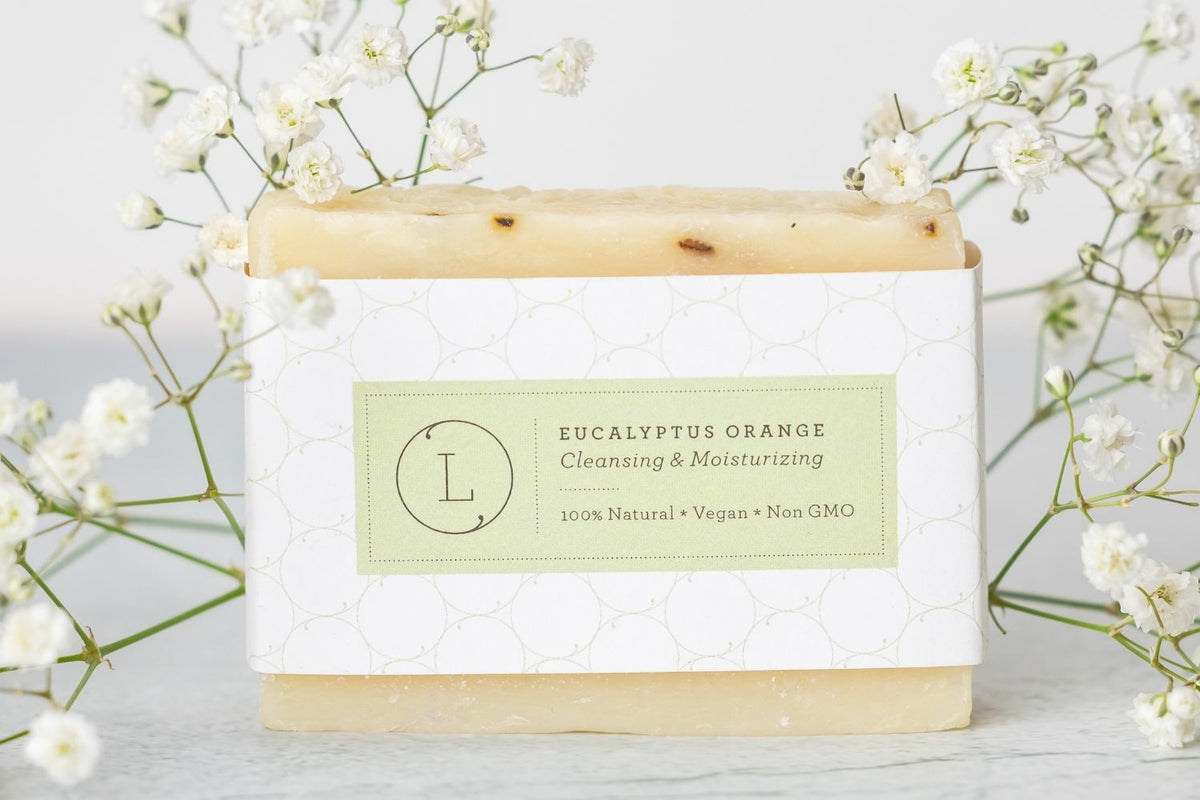 Lizush Eucalyptus Handmade Soap Bars – Natural Vegan Set 