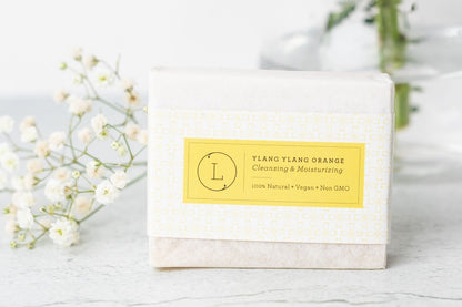 Orange Ylang Ylang Handmade Soap Bars – Vegan Set of 2-4