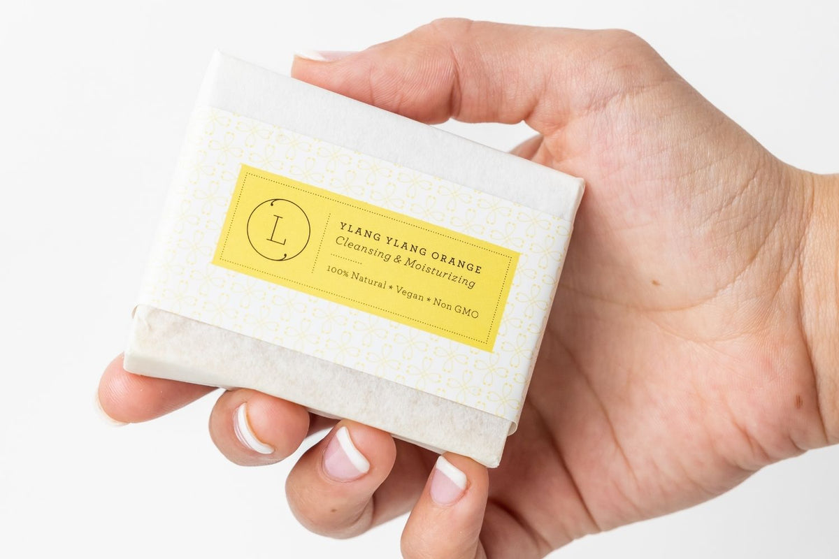 Orange Ylang Ylang Handmade Soap Bars – Vegan Set of 2-0