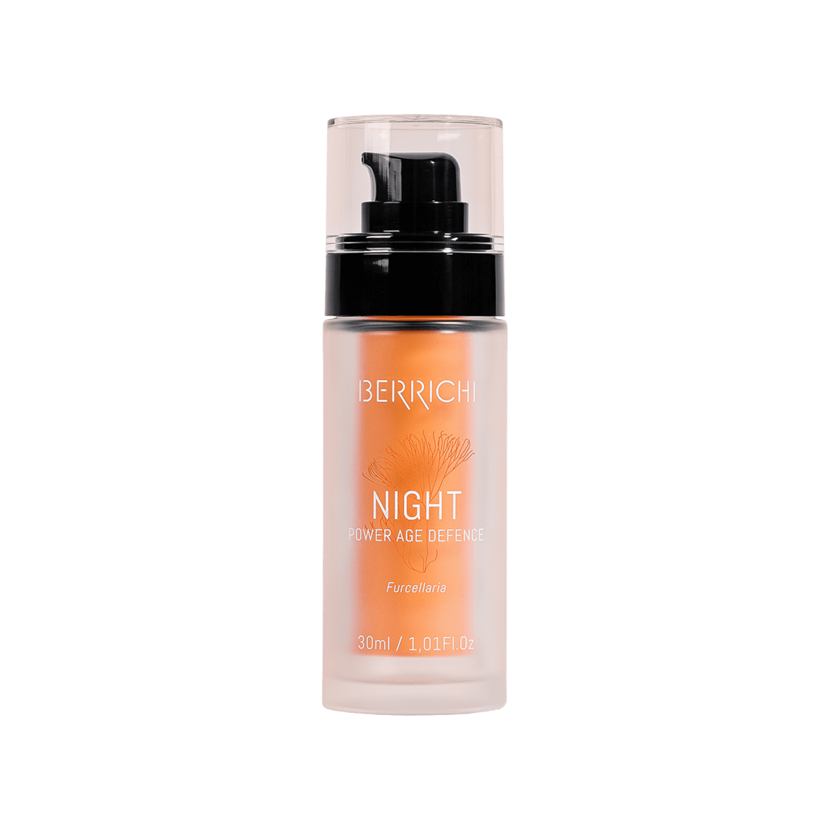 Berrichi Night Cream as the final step in a skincare ritual