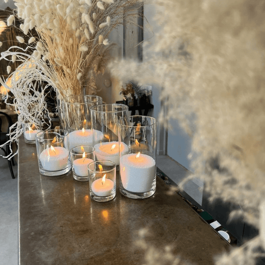 Professional grade raw candle wax pearls in large format