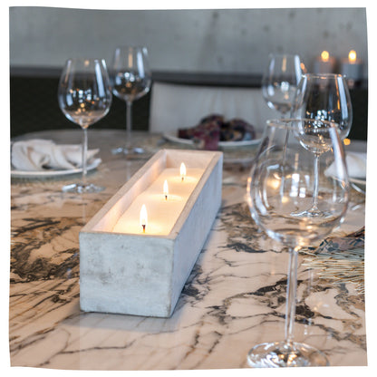 Sustainable vegetable wax powdered candle handmade in Estonia - Diamond Dust