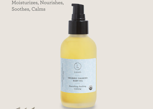 USDA Organic Calming Baby Oil – Natural Baby Skincare-0