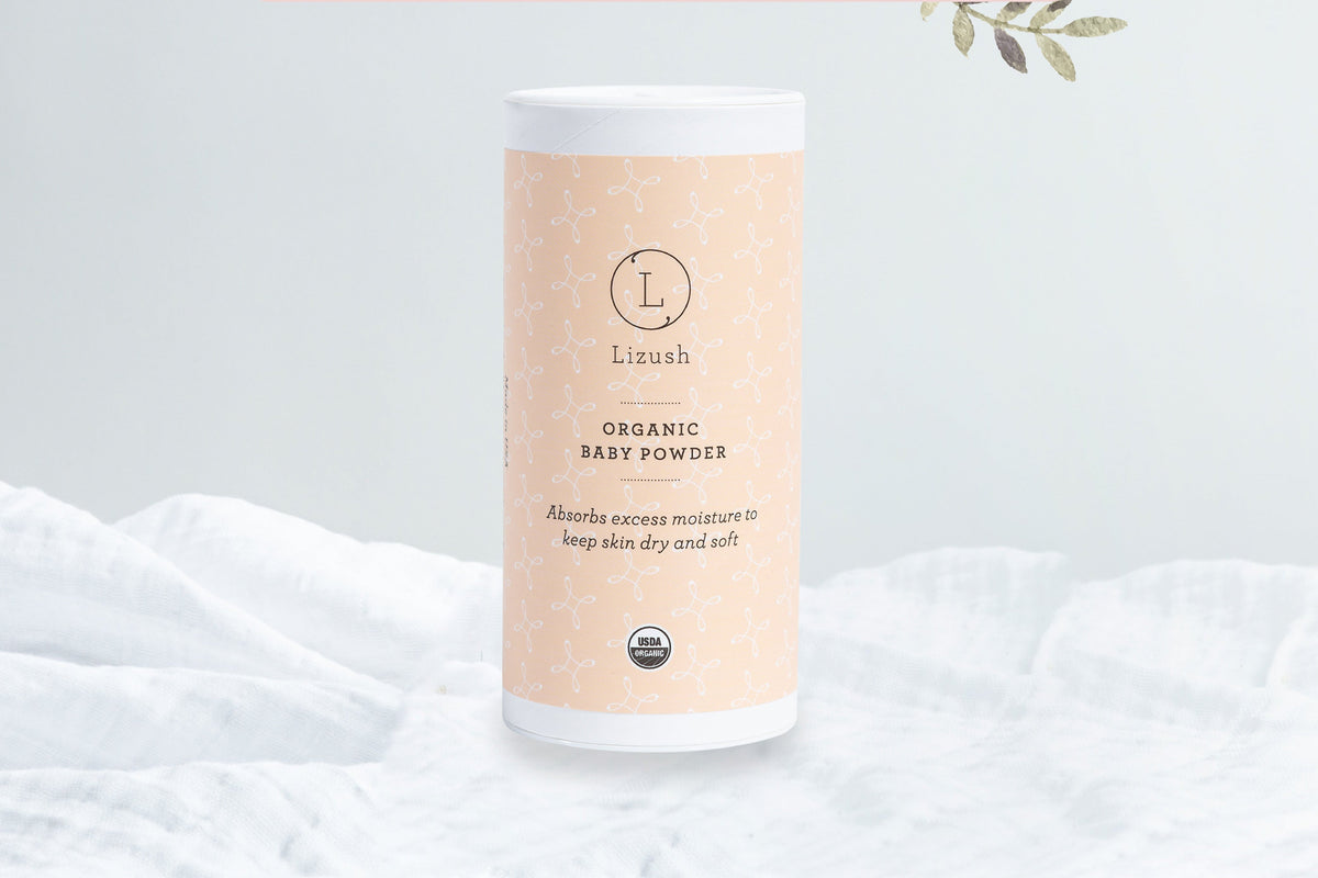 USDA Organic Baby Powder – Talc-Free, 2-Pack-0