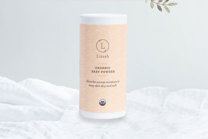 USDA Organic Baby Powder – Talc-Free, 2-Pack-0