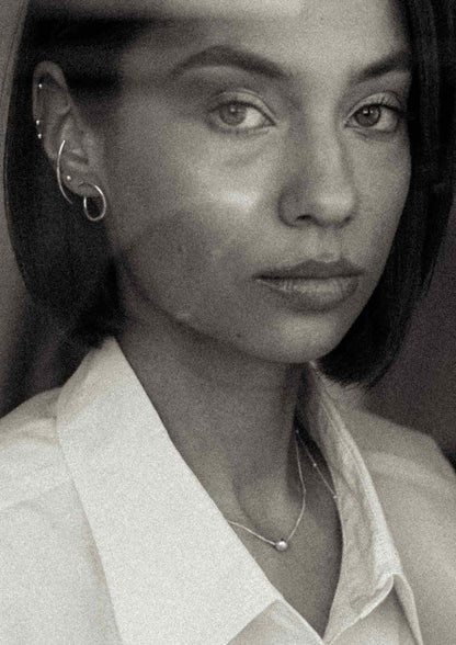 Radius Earrings - Silver