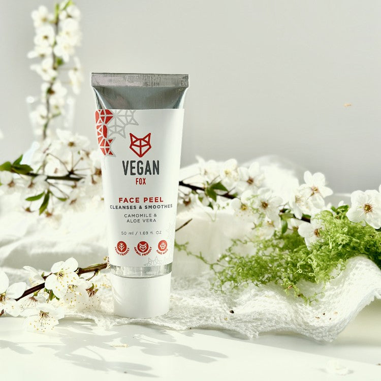 Vegan Fox Face Peel, 50 ml natural exfoliating face peel for skin renewal - That Green Store