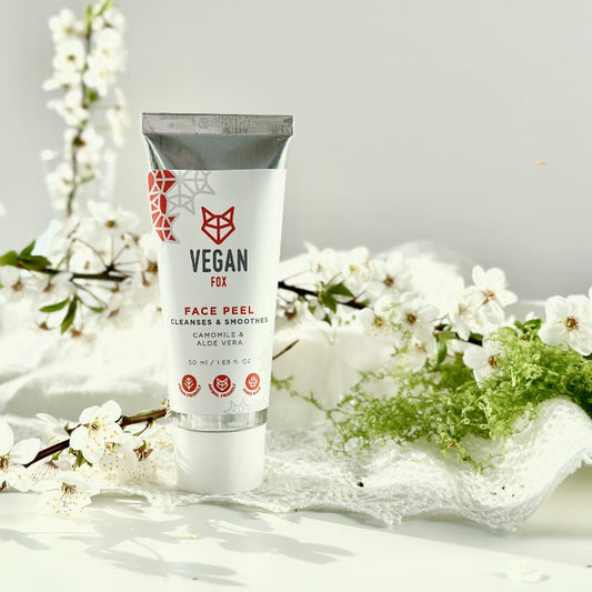 Vegan Fox Face Peel, 50 ml natural exfoliating face peel for skin renewal - That Green Store