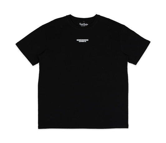 Front view of the Snufkin Fishing T-Shirt Unisex Black - Official Moomin graphic tee by Nordicbuddies.