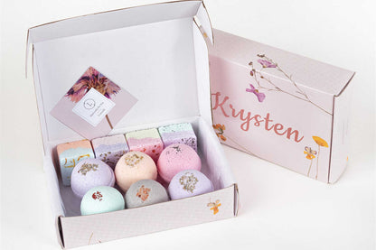 Natural Bath Bomb & Shower Steamer Gift Set-0
