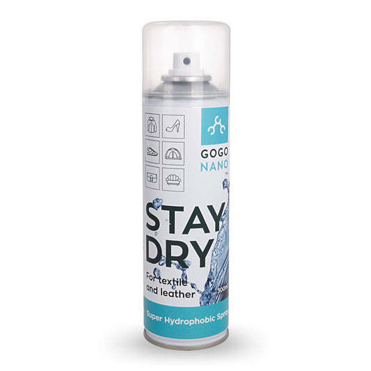 Stay Dry Nano-Beschichtungsspray für Textilien und Leder – Wasser- und schmutzabweisender Schutz 