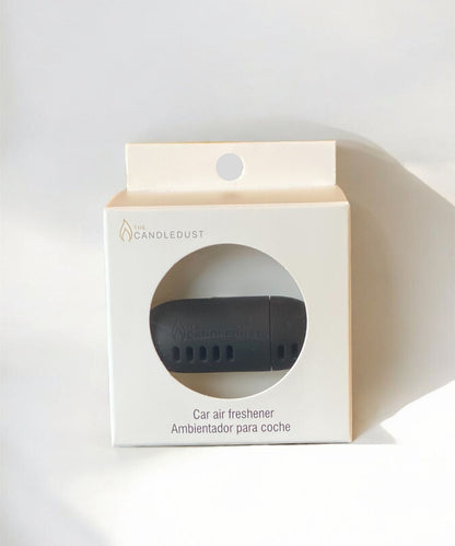 Packagin of The Candledust luxury car diffuser with natural scent - Champagne Rhubarb