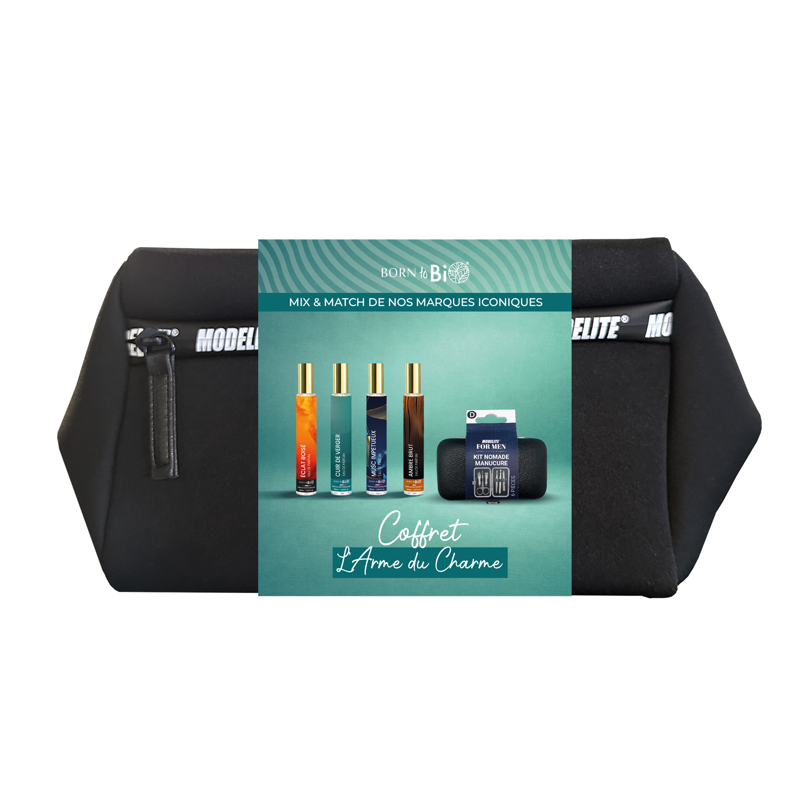 Born to Bio Men's Organic Skincare Gift Set - Premium French Cosmetics