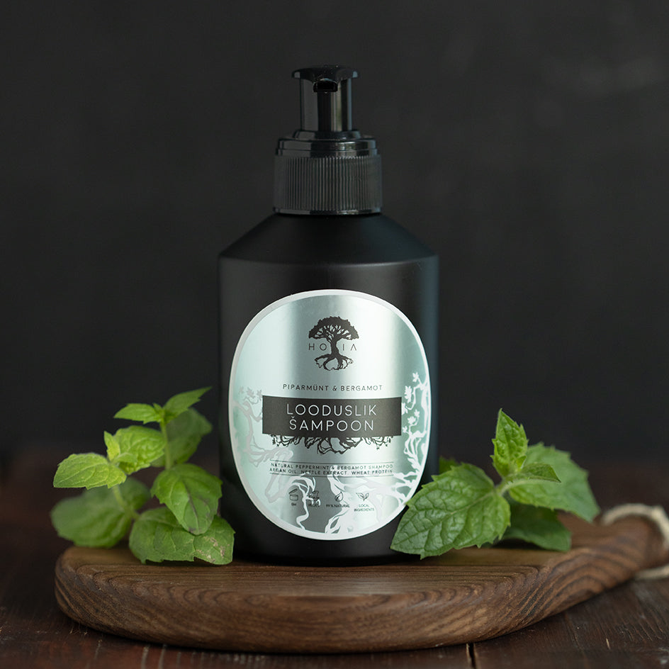 Bio-Shampoo Pfefferminze &amp; Bergamotte, 200 ml 