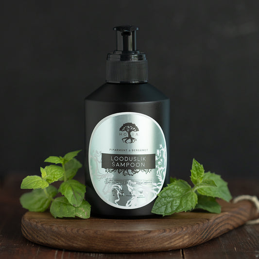 Bio-Shampoo Pfefferminze &amp; Bergamotte, 200 ml 