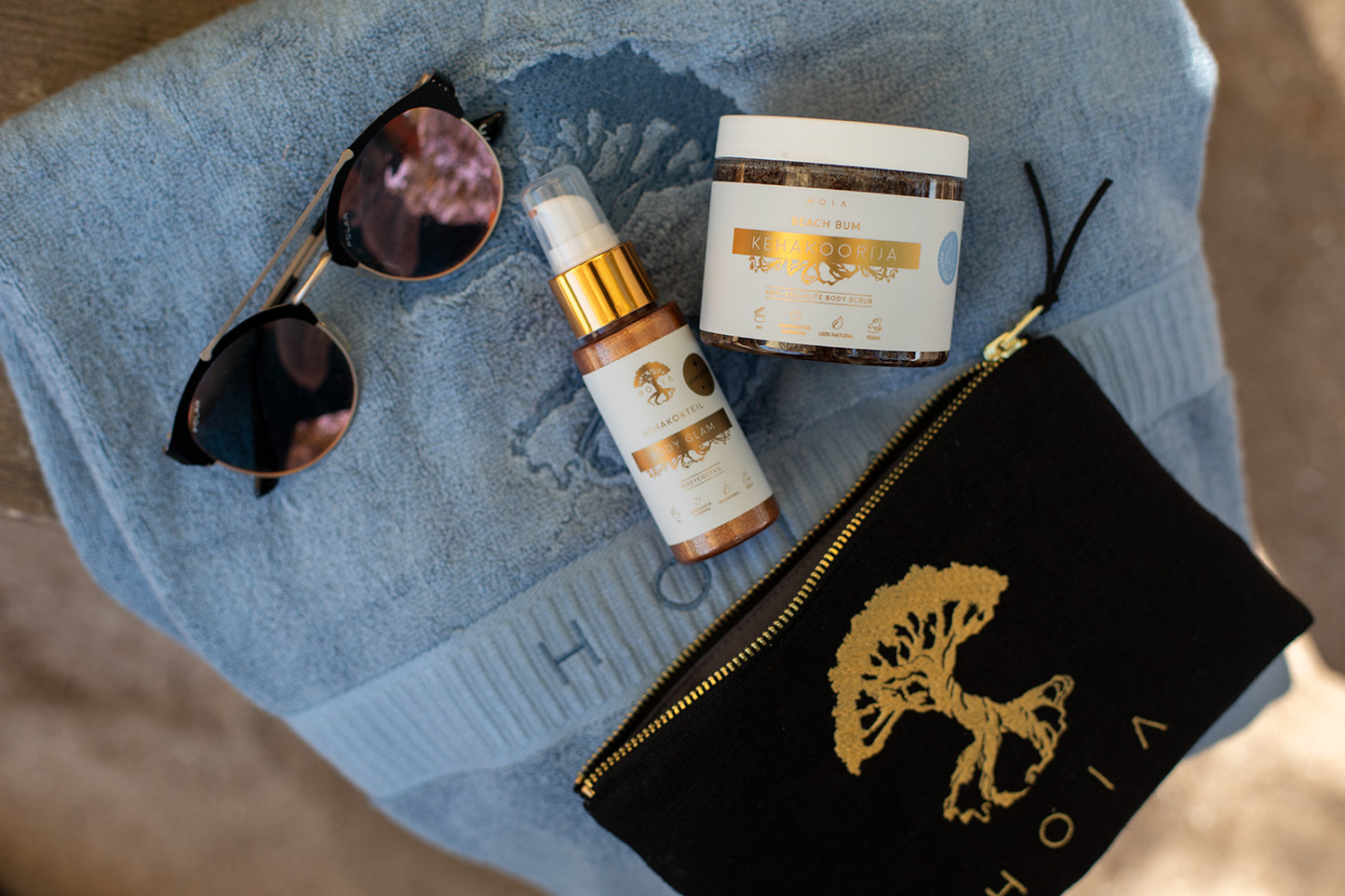 Selluliittia ehkäisevä vartalonkuorinta Rantaperhoselle