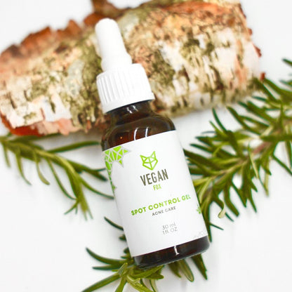 Vegan Fox Acne Care Spot Control Gel, 30 ml for clear and healthy skin - That Green Store