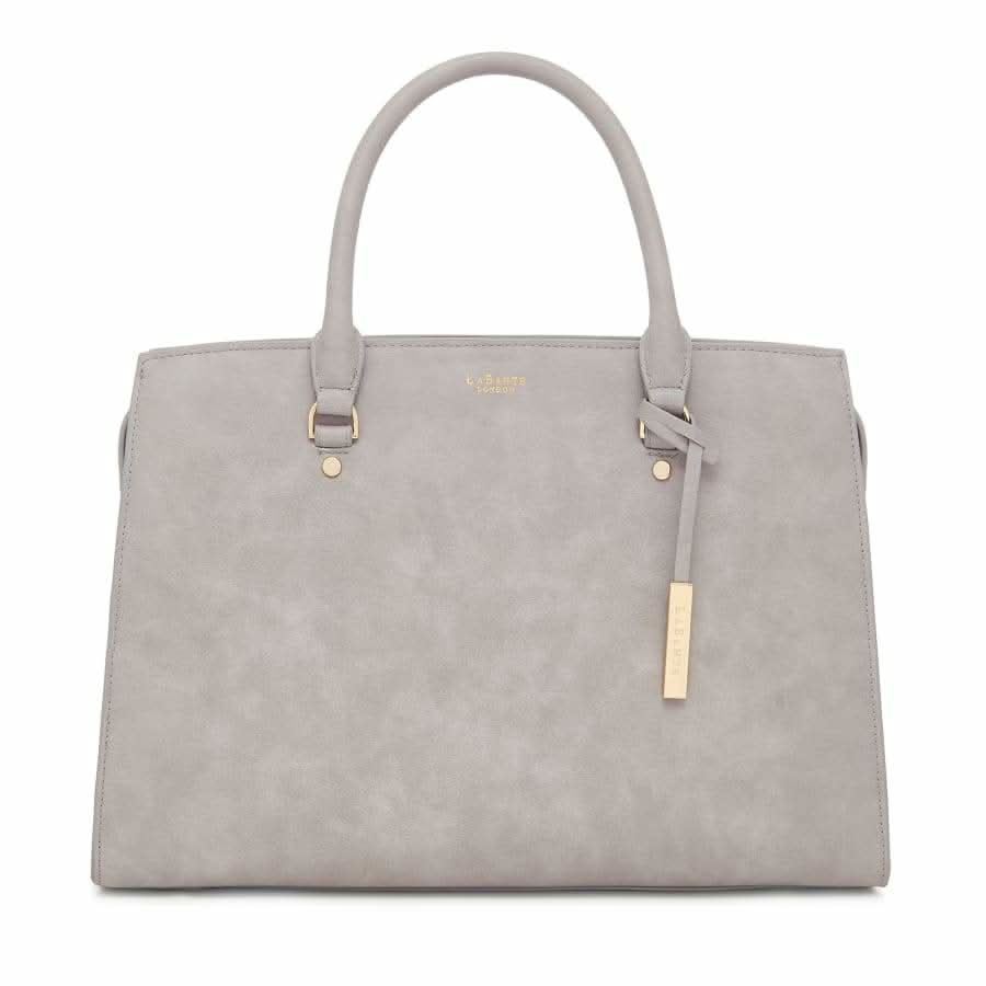 Front view Aricia Vegan Laptop Bag by LaBante London - Premium Vegan Handbag - Sustainable & Ethical Luxury Bag.