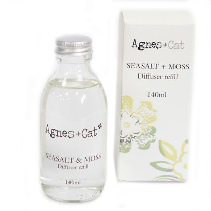 150ml Reed Diffuser Refill - Seasalt and Moss