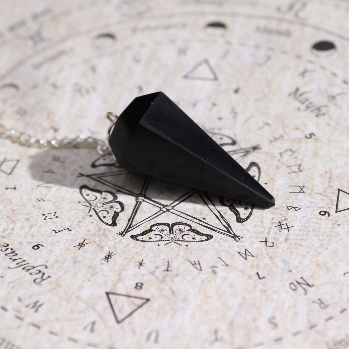 Ancient Witch Spell Incense - Success - Black Obsidian Pendulum