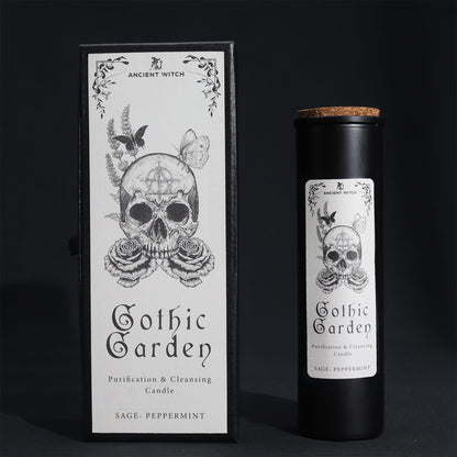 Ancient Witch Purification Candles - Gothic Garden