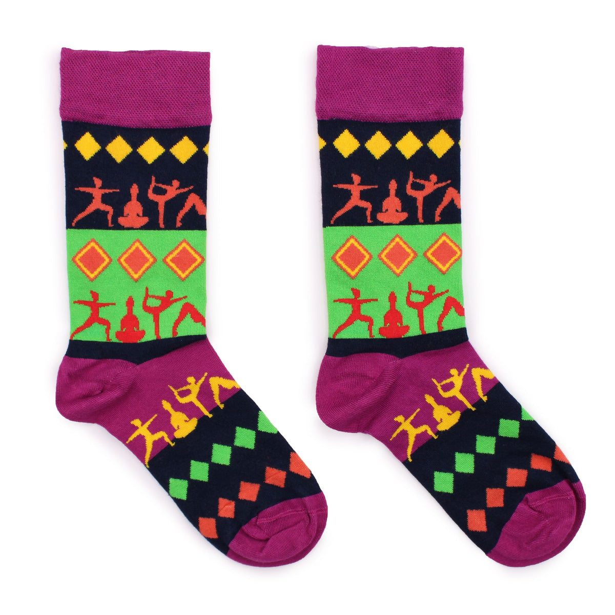 Hop Hare Bamboo Socks (36-40) - Yoga Poses