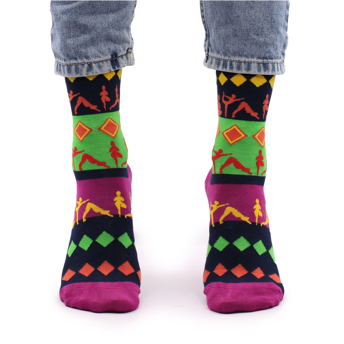 Hop Hare Bamboo Socks (36-40) - Yoga Poses