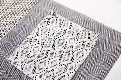 Detail of Karloova Baby Activity Mat, 100x100cm - Black and White