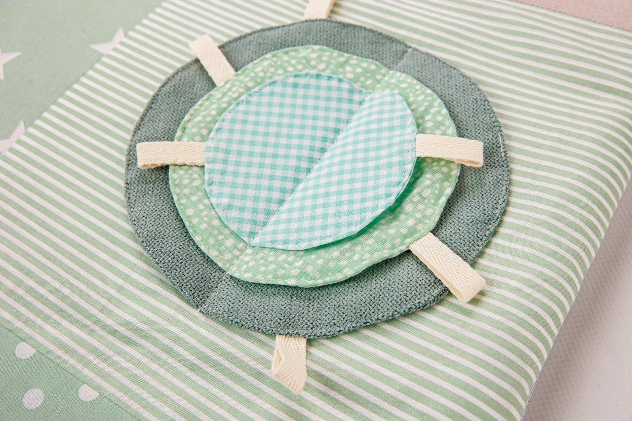 Detail of Karloova Baby Activity Mat, 100x100cm - Mint Green
