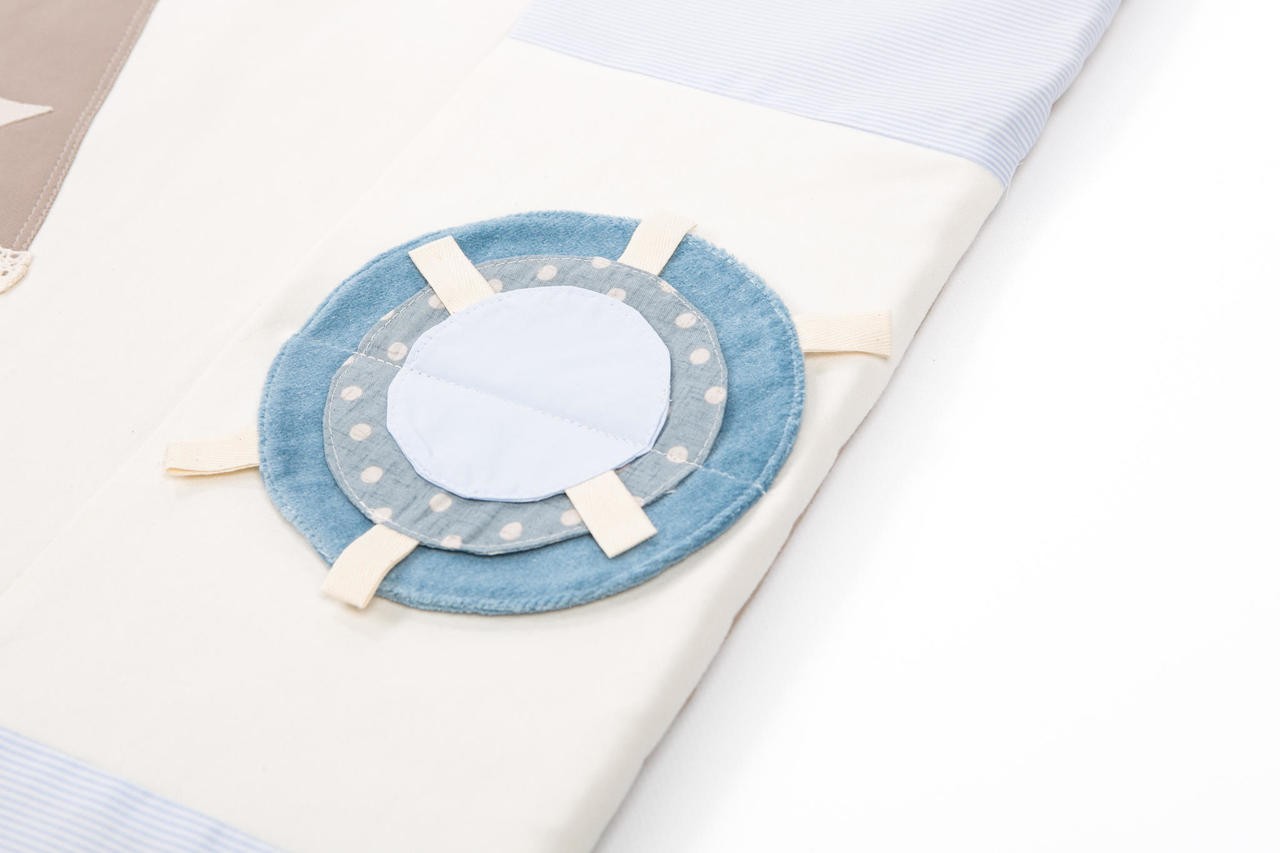 Detail of Karloova Baby Activity Mat, 120x120cm - Blue