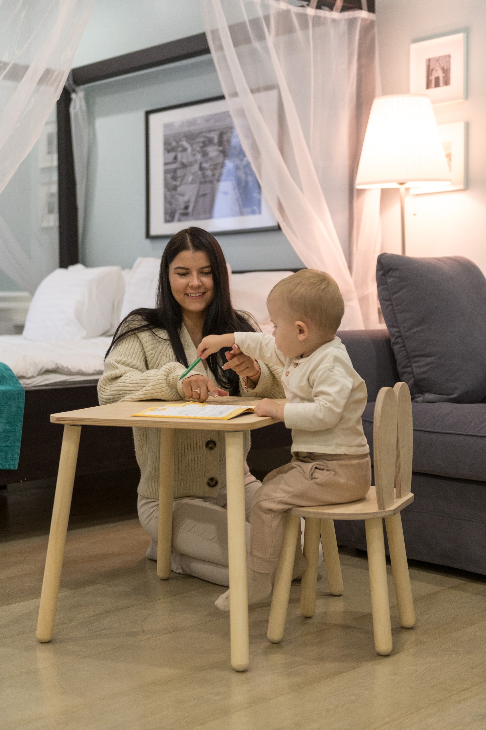 Bunny Table For Kids