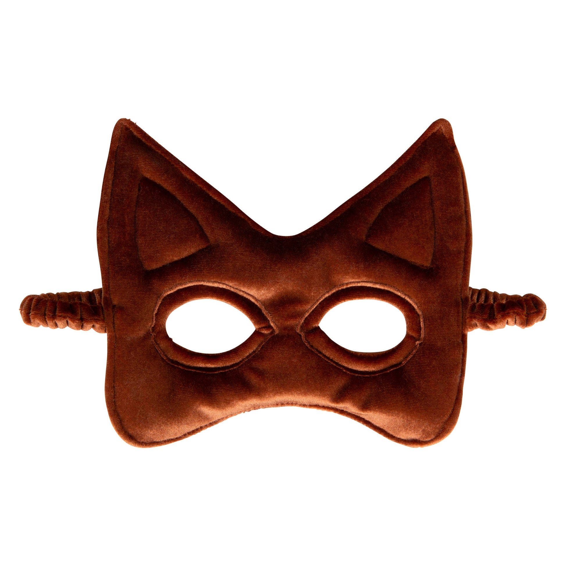 Moi Mili Cat Mask Ginger - Handmade velvet and sequins