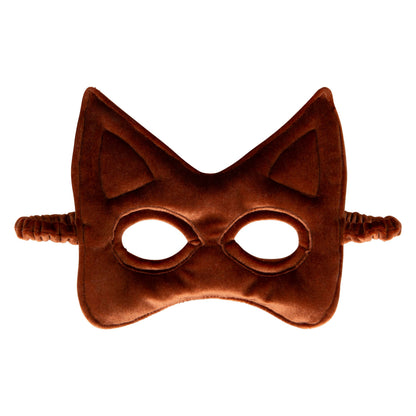 Moi Mili Cat Mask Ginger - Handmade velvet and sequins