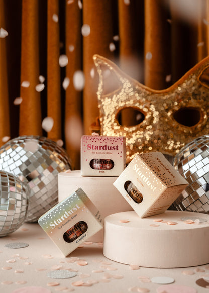 Handmade in Poland: Eco-friendly Gold glitter for kids parties