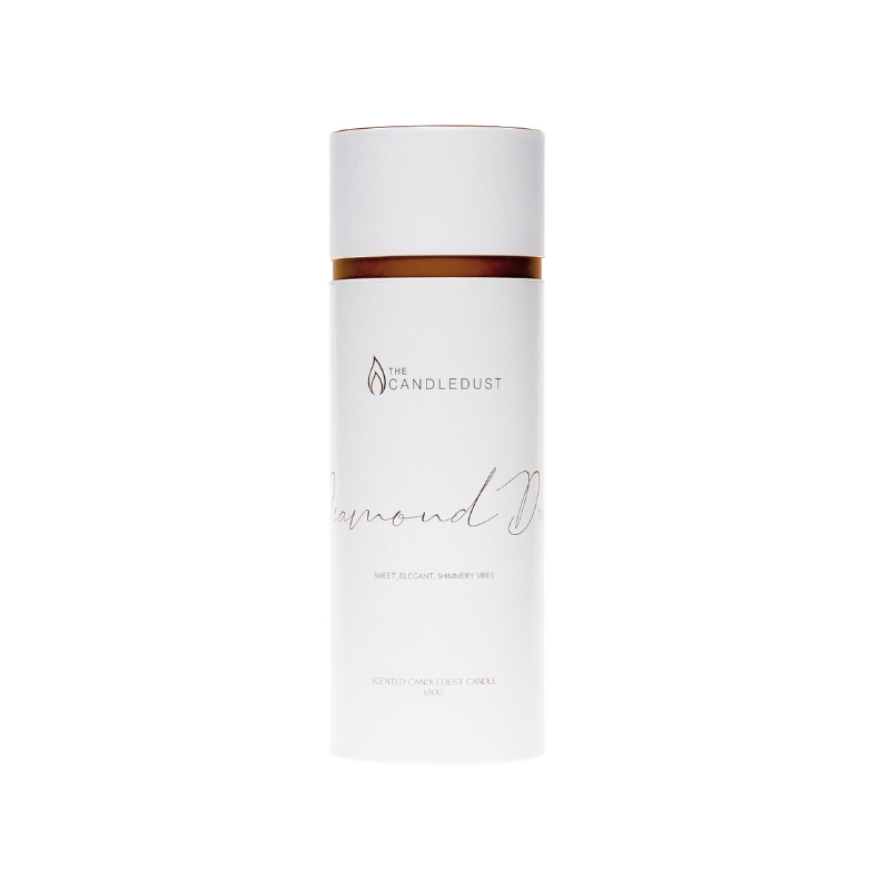 The Candledust powdered candle handmade with natural wax- Diamond Dust