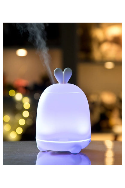 Hasen-Diffusorlampe – Weiß