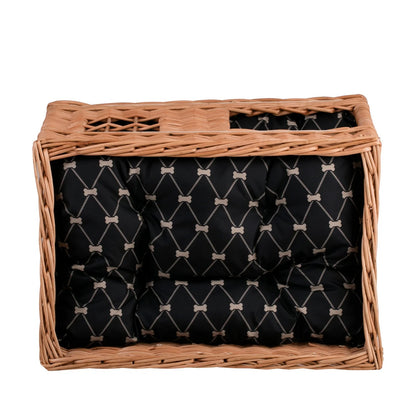Estrella Wicker Cat House