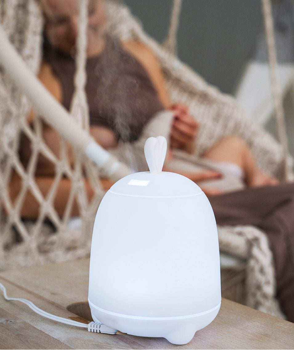 Hasen-Diffusorlampe – Weiß