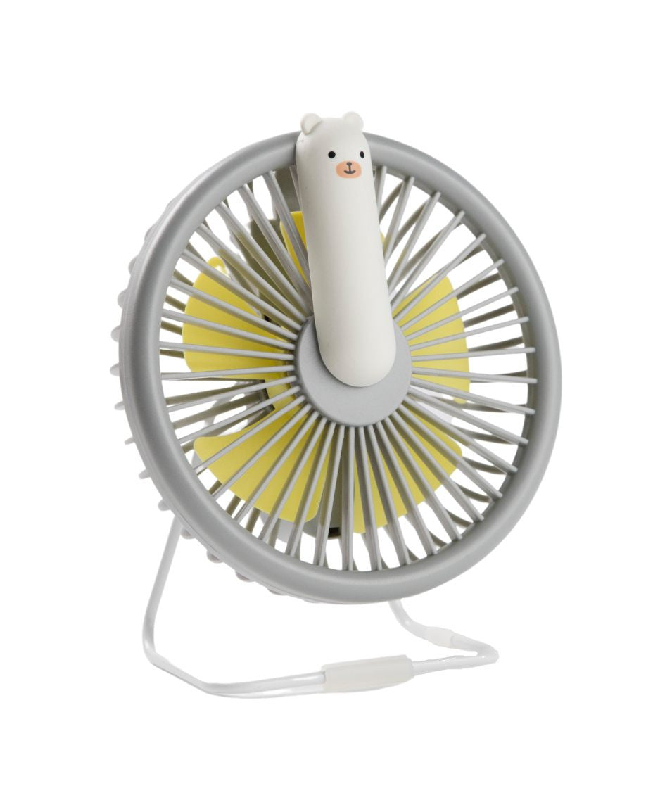 Ventilatorlampe „Kleiner Bär“ – Grau