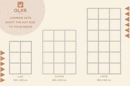 Foam Puzzle Playmat - Boho Sand
