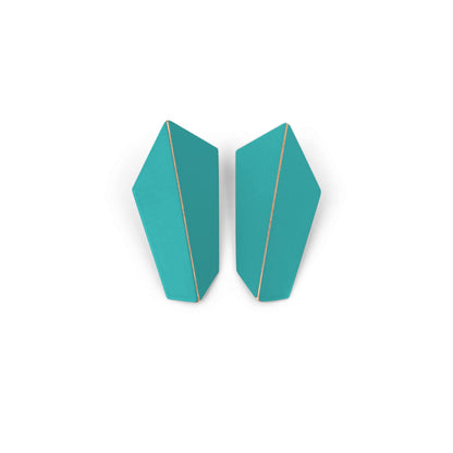 Folded Vertical Earrings