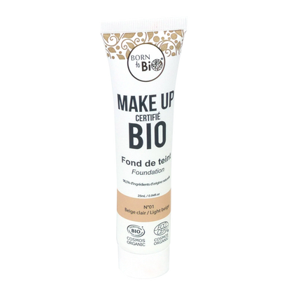 Born to Bio Organic Foundation - Breathable Natural Coverage - Bio-certified