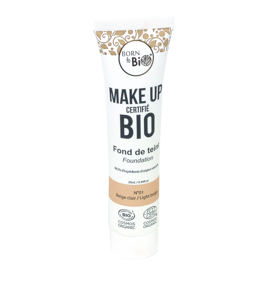 Born to Bio Organic Foundation - Breathable Natural Coverage - Bio-certified