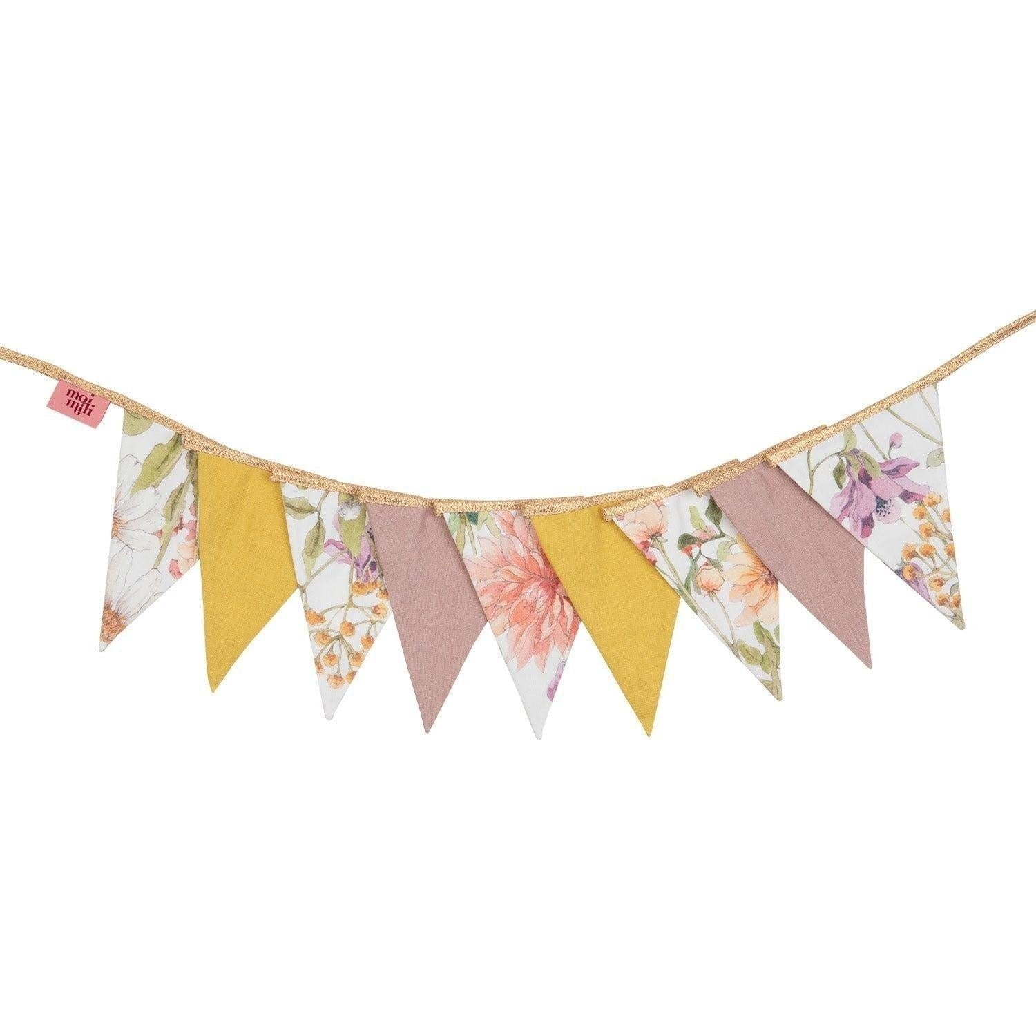 Handmade in Poland: Wildflowers floral decorative banner