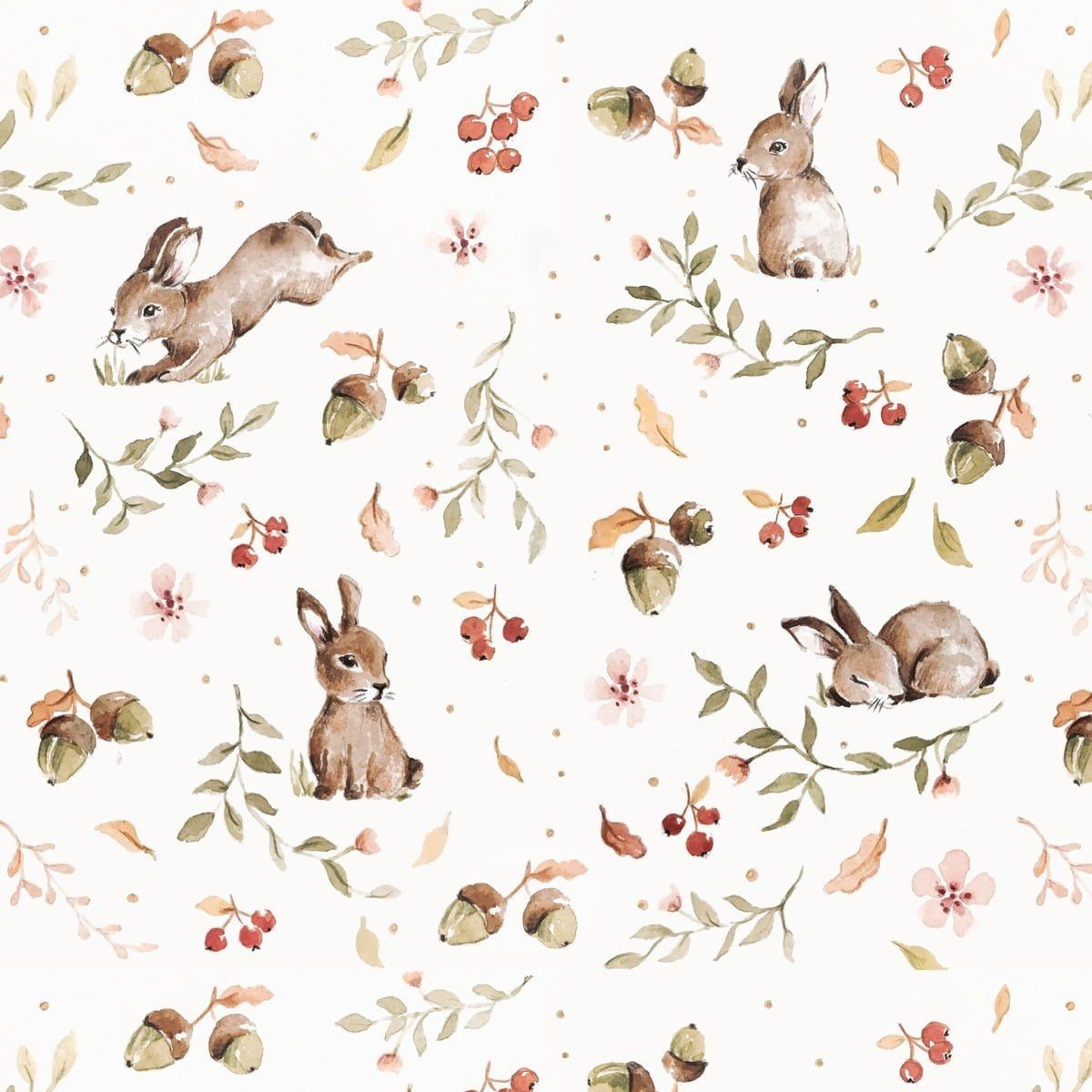 Happy Rabbits Wallpaper – that green store