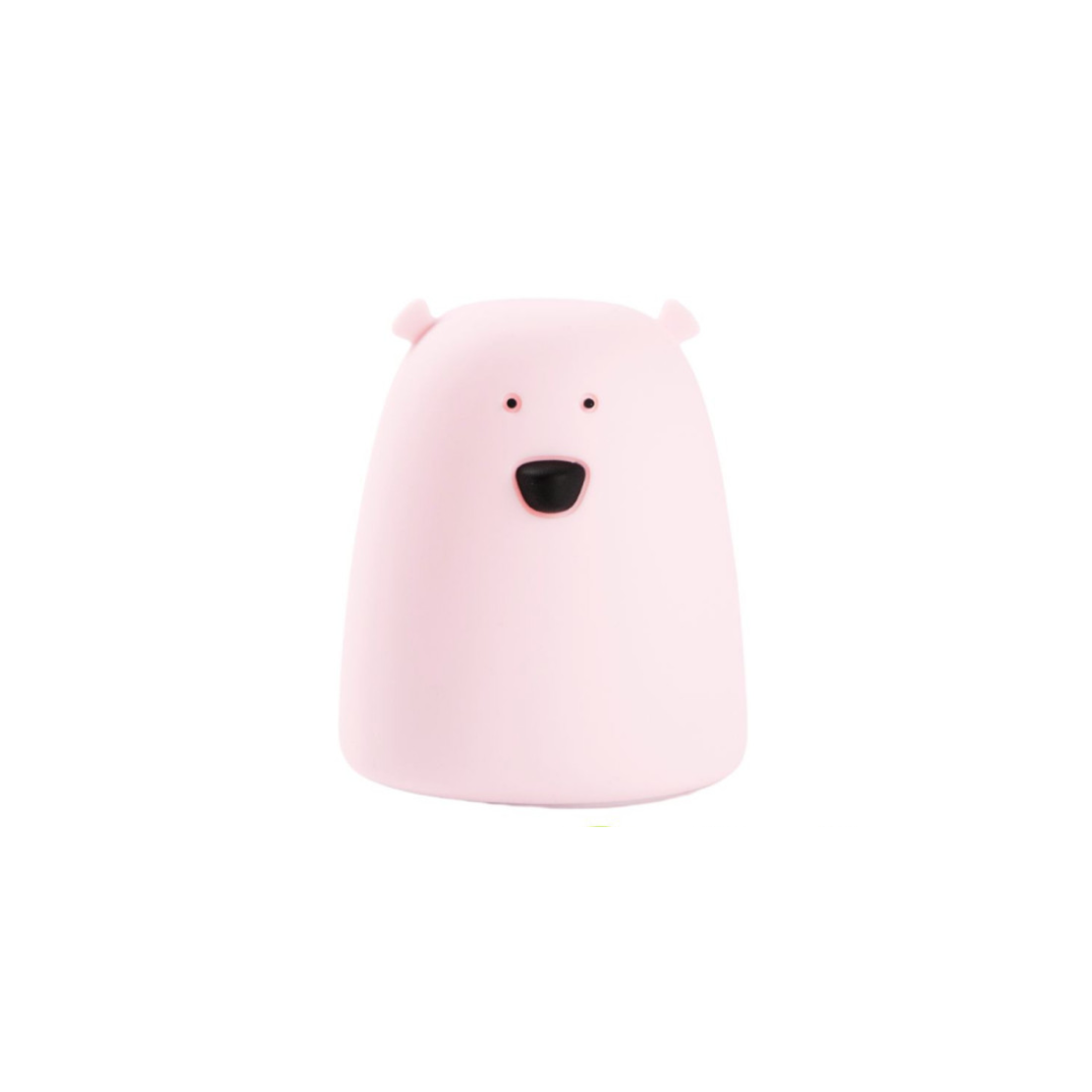 Silikonlampe „Kleiner Bär“ – Rosa