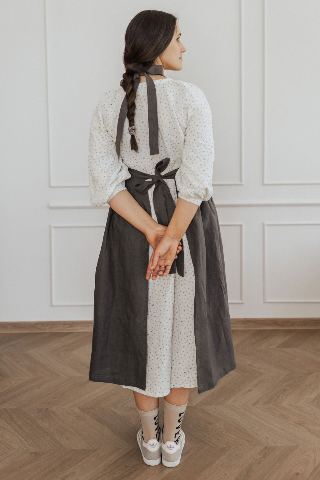 Linen Retro Apron