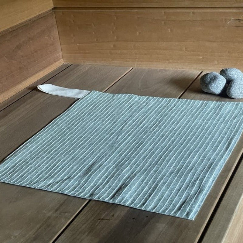 Linen Sauna Seat Cover
